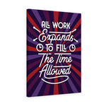 All work expands to fill the time allowed