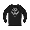 Unisex Jersey Long Sleeve Tee - Think like a CEO