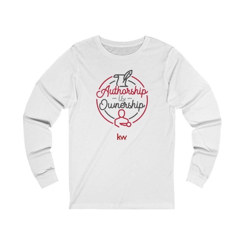 Unisex Jersey Long Sleeve Tee - Authorship is Ownership