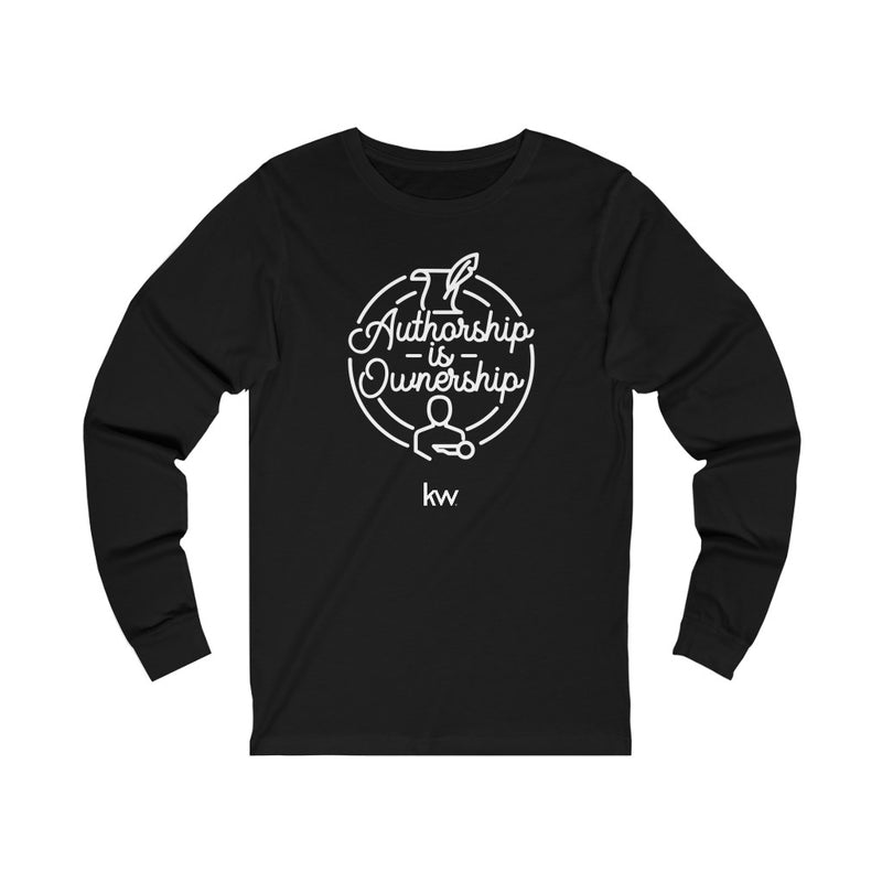 Unisex Jersey Long Sleeve Tee - Authorship is Ownership